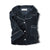 Zeus Mens Black Velvet Pyjamas - Folded | Bown of London